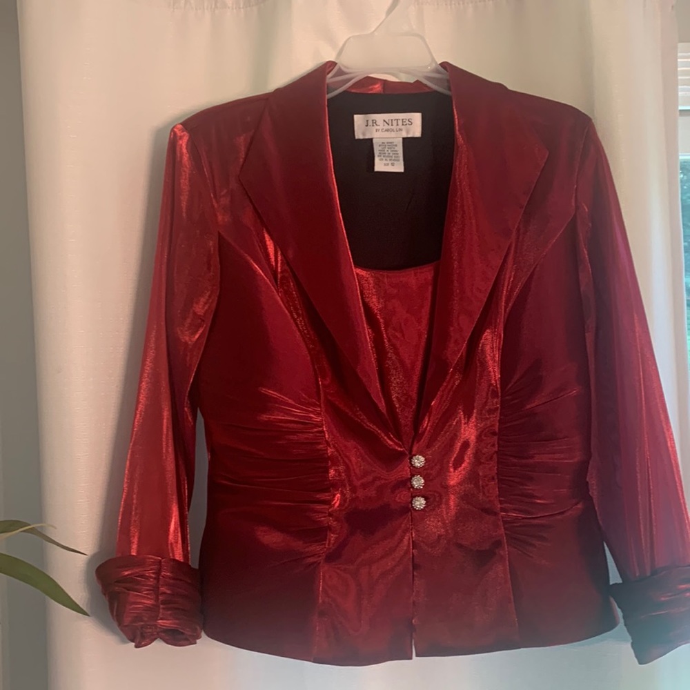 Formal jacket with camisole